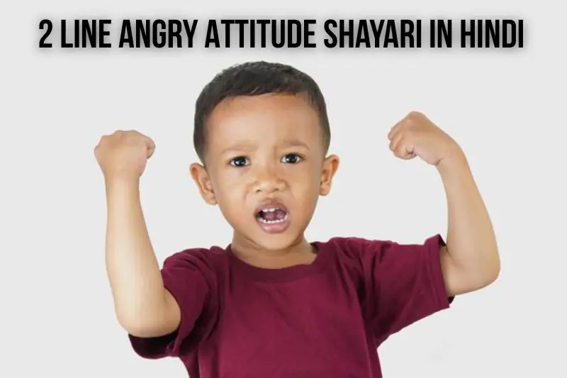 2 line angry attitude shayari in hindi