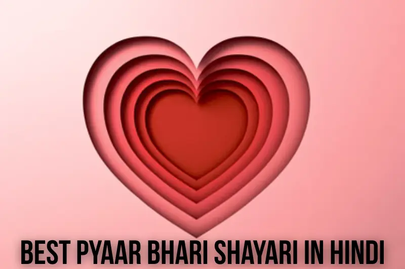 best pyaar bhari shayari in hindi