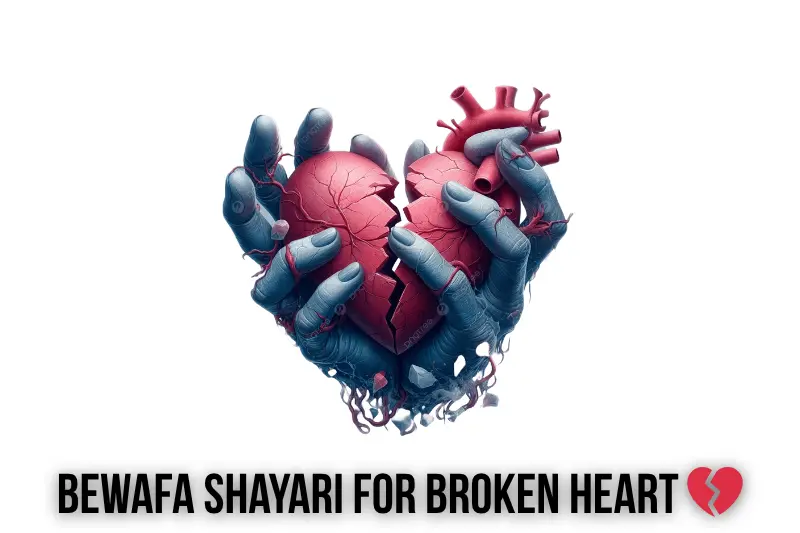 bewafa shayari for broken heart