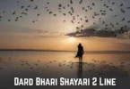 dard bhari shayari 2 line