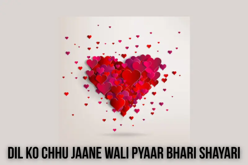 dil Ko chhu jaane wali pyaar bhari shayari