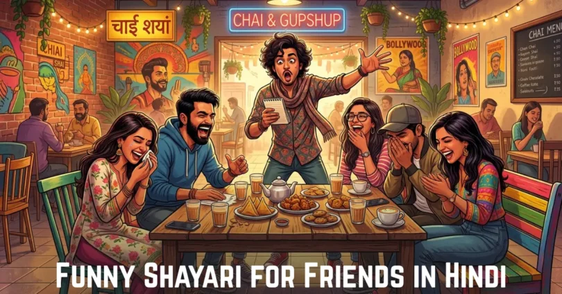 funny shayari for friends in hindi