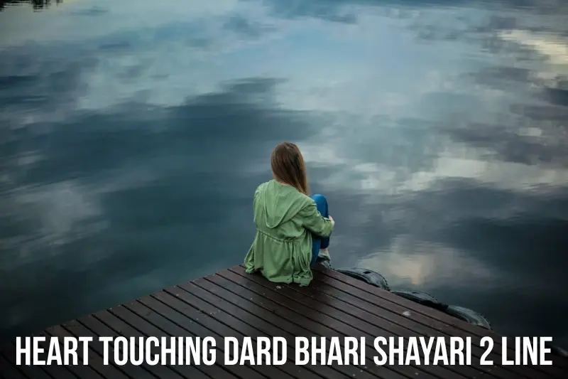 heart touching dard bhari shayari 2 line