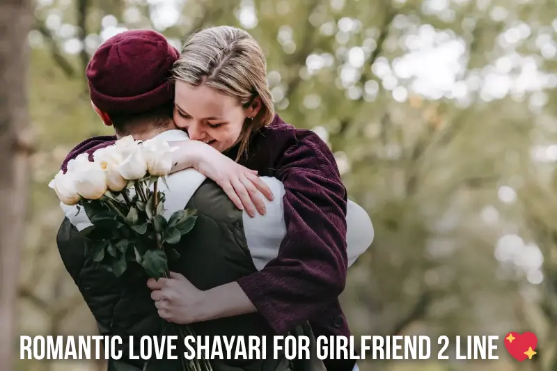 romantic love shayari for girlfriend 2 line