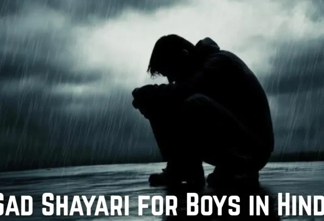 sad shayari for boys in hindi